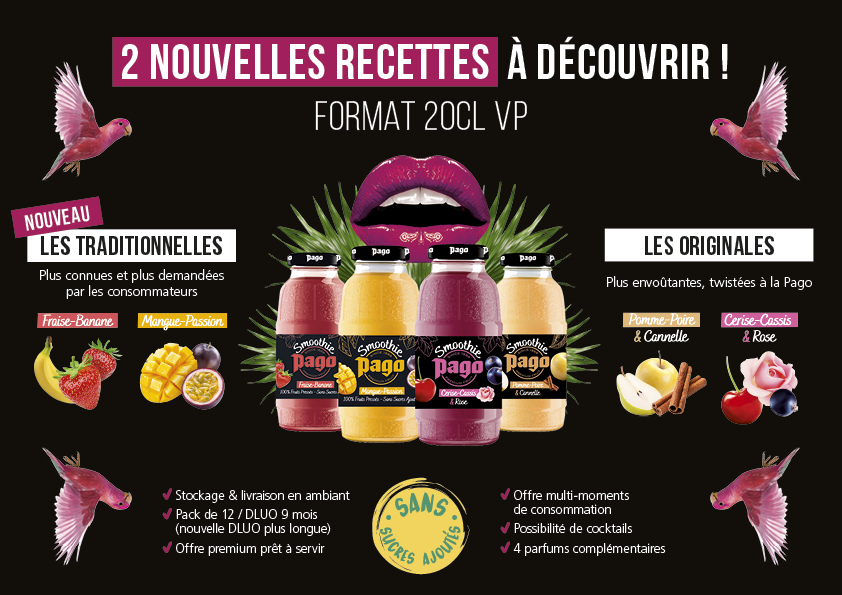 L'IVRESSE DU FRUIT VERSION SMOOTHIE ! > Distriboissons