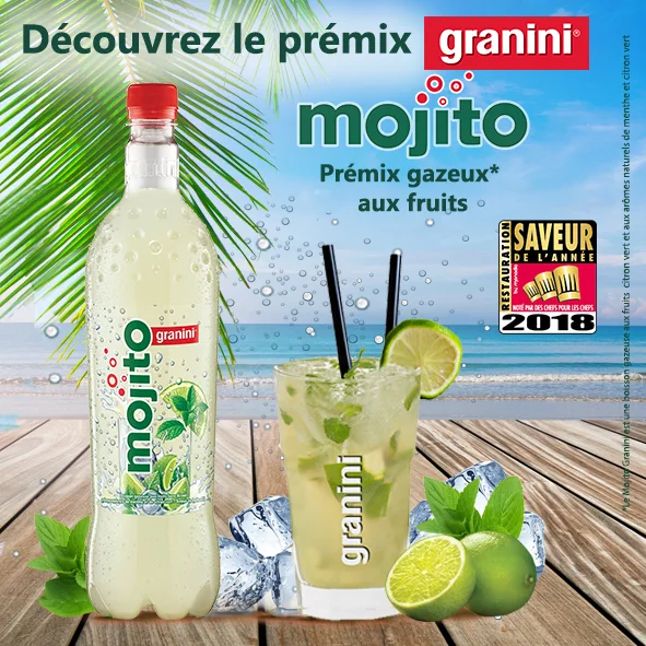 Découvrez le prémix Granini Mojito