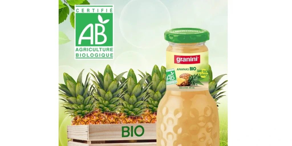 Nouveauté Granini : le nectar ananas bio !