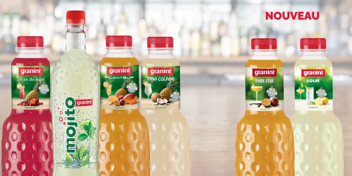 Visuel bouteilles gamme granini