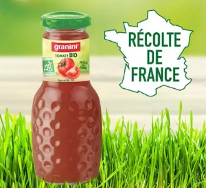 Découvrez le nouveau jus de tomate bio granini !