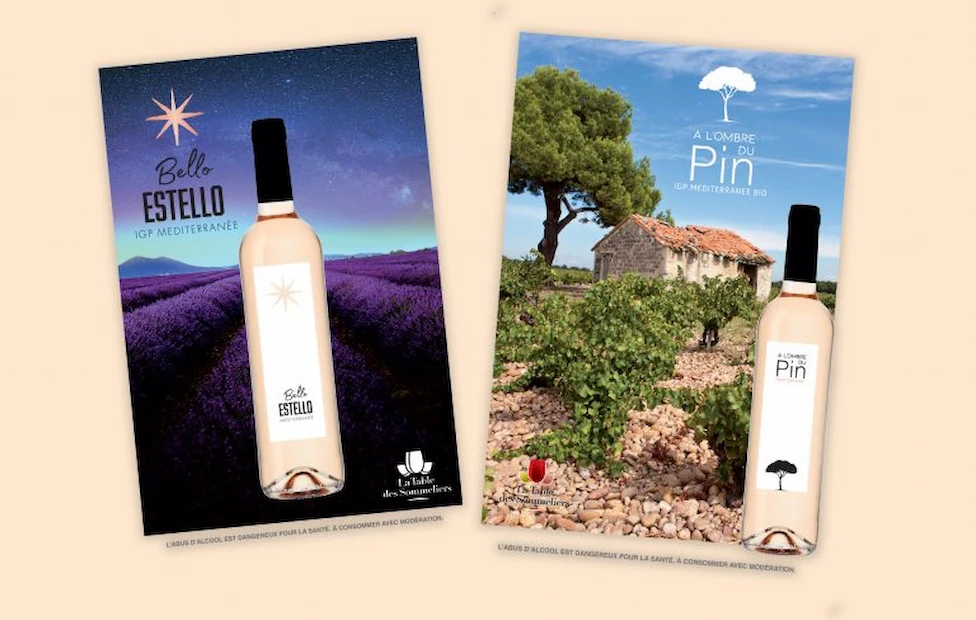 Deux nouveaux rosés pour la table des sommeliers