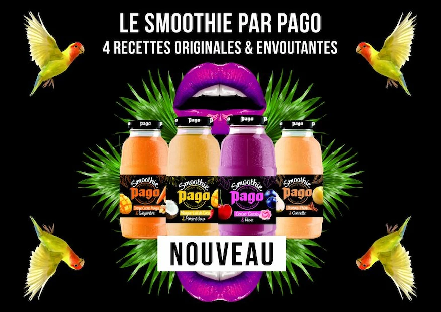 Le smoothie par Pago c’est nouveau !