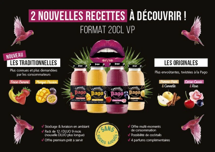 L’ivresse du fruit version smoothie !