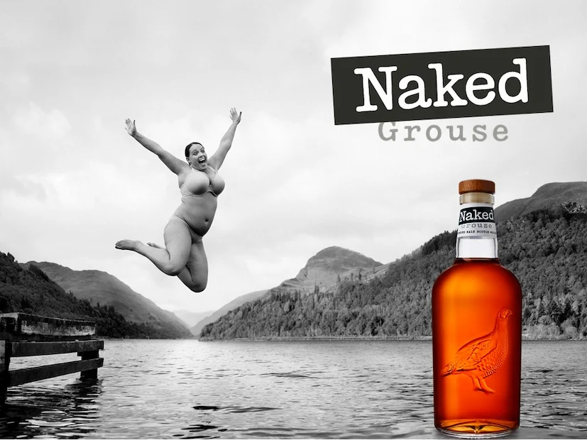 Naked Grouse, une marque bien décalée