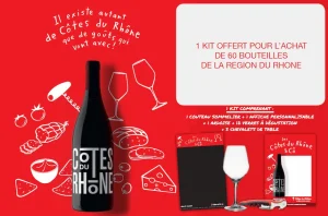 L’inter Rhône offre des kits de matériel de service aux établissements clients du réseau Distriboissons !
