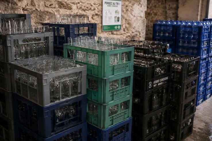 Bouteilles en verre consignées - Distriboissons