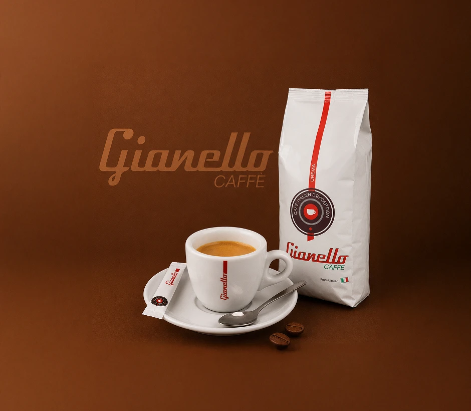 Visuel café Gianello - Distriboissons