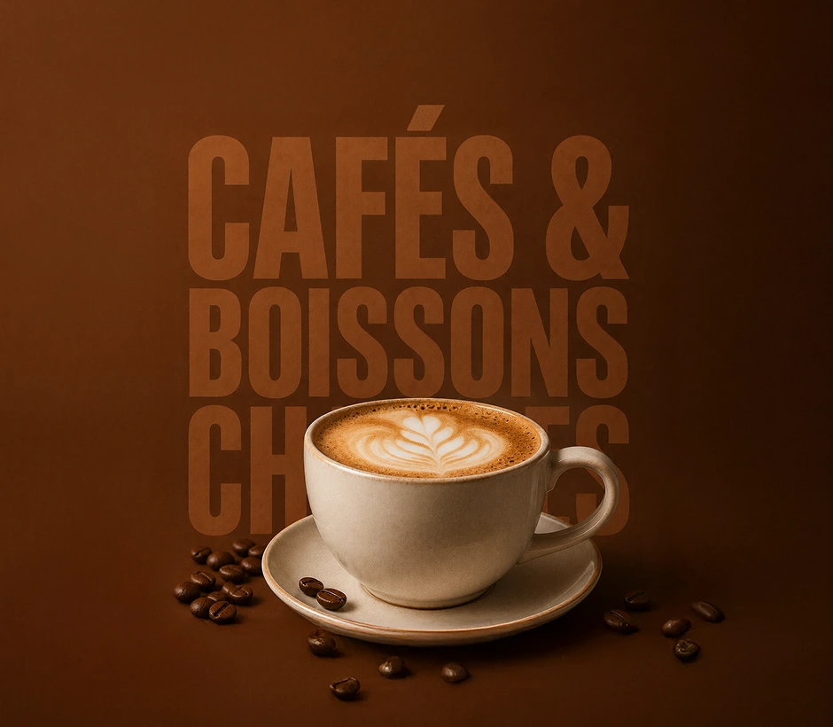 Visuel cafés et boissons chaudes - Distriboissons