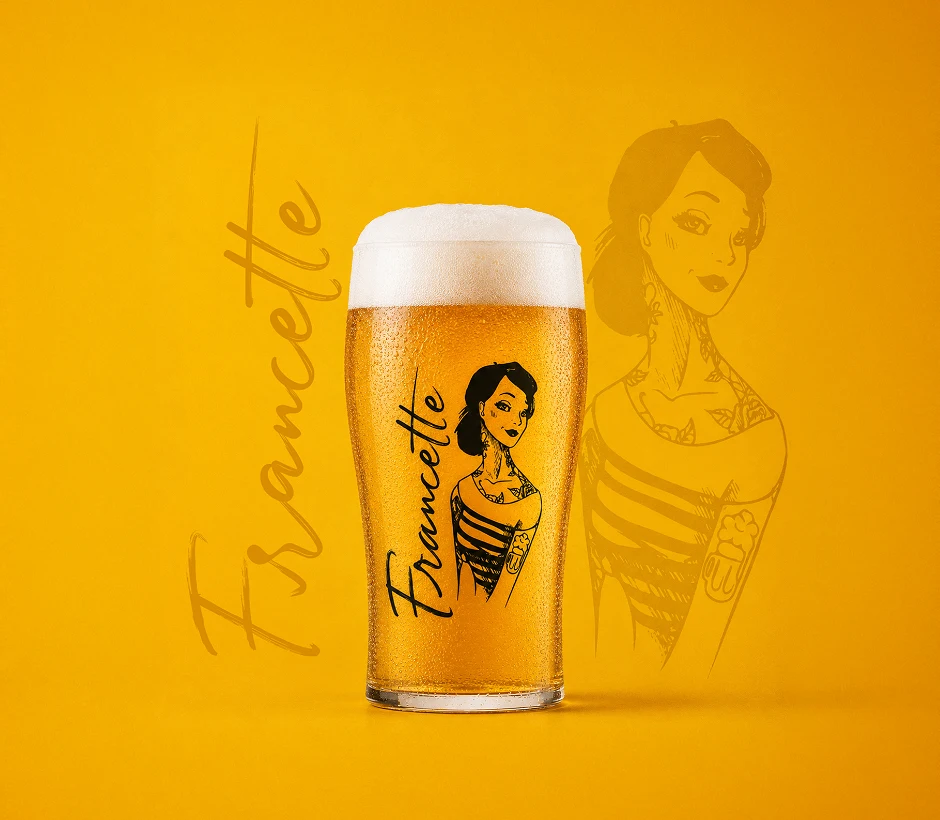 Visuel bière francette - Distriboissons